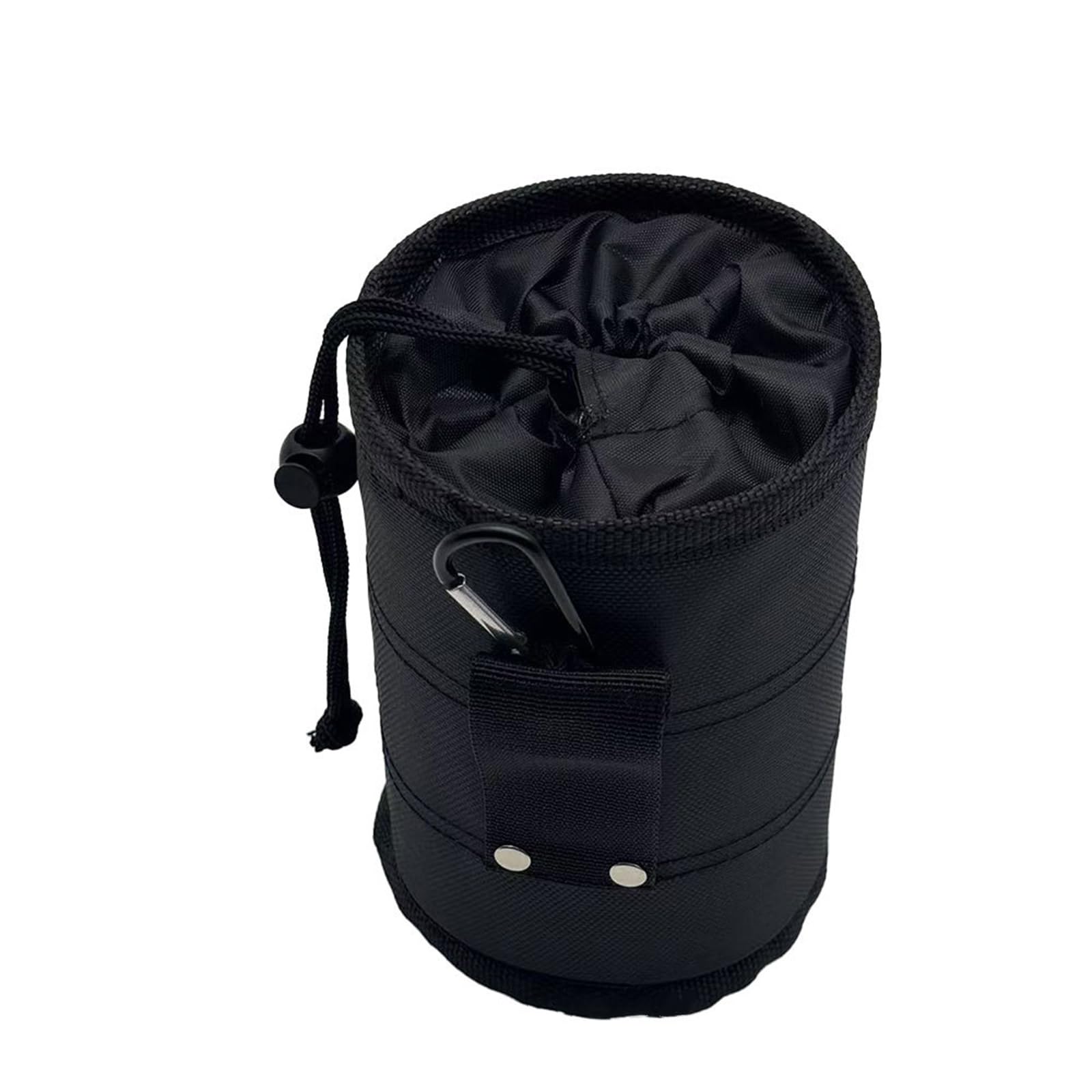 Kalttoy Men's Black Industrial-Grade Tool Bag Featuring Thick 1680D Fabric & Ergonomic Compartts For Professionals Tool Belt Pouches For
