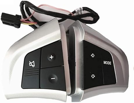 Car Multi-Function Steering Wheel Control Switch Steering Wheel Control ButtonsFit for Lifan 620 Volume Button Steering Wheel Controls Switch