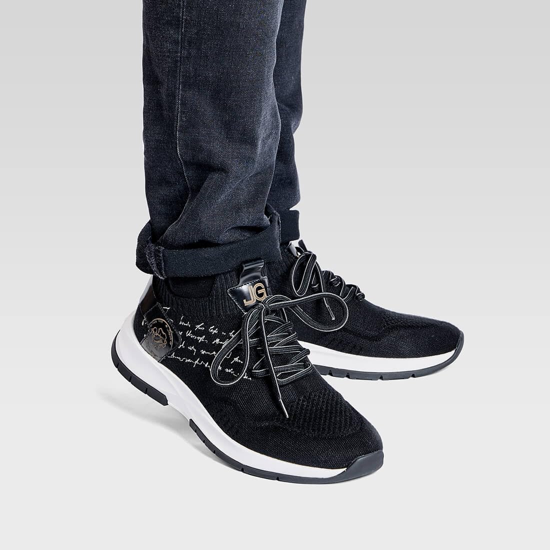 Men's Causal Dress Sneakers Breathable Wool Knit Business Walking Shoes Lightweight Comfotable Slip On Tennis Work Oxfords - Image 2