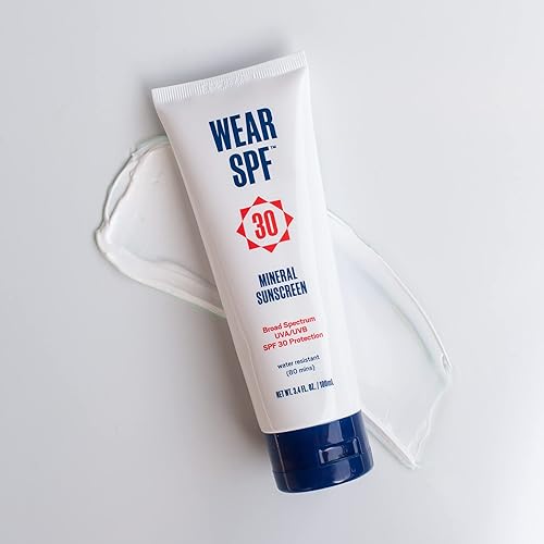 Miniatura 4 de WearSPF Mineral Sunscreen SPF 30 Loción solar de amplio espectro para rostro y cuerpo con infusión de antioxidantes, sin productos químicos y