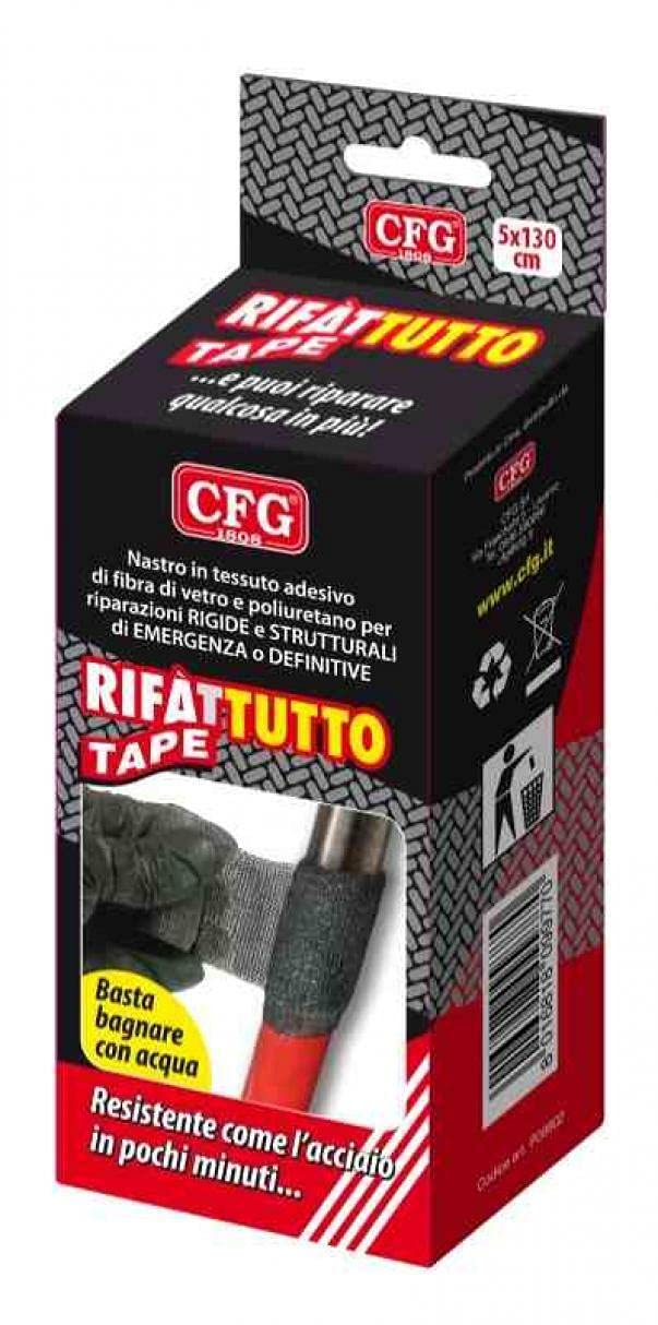 Rifàttutto Tape morbido nastro di tessuto di fibra di vetro, imbevuto di resina poliuretanica monocomponente che indurisce con l'umidità
