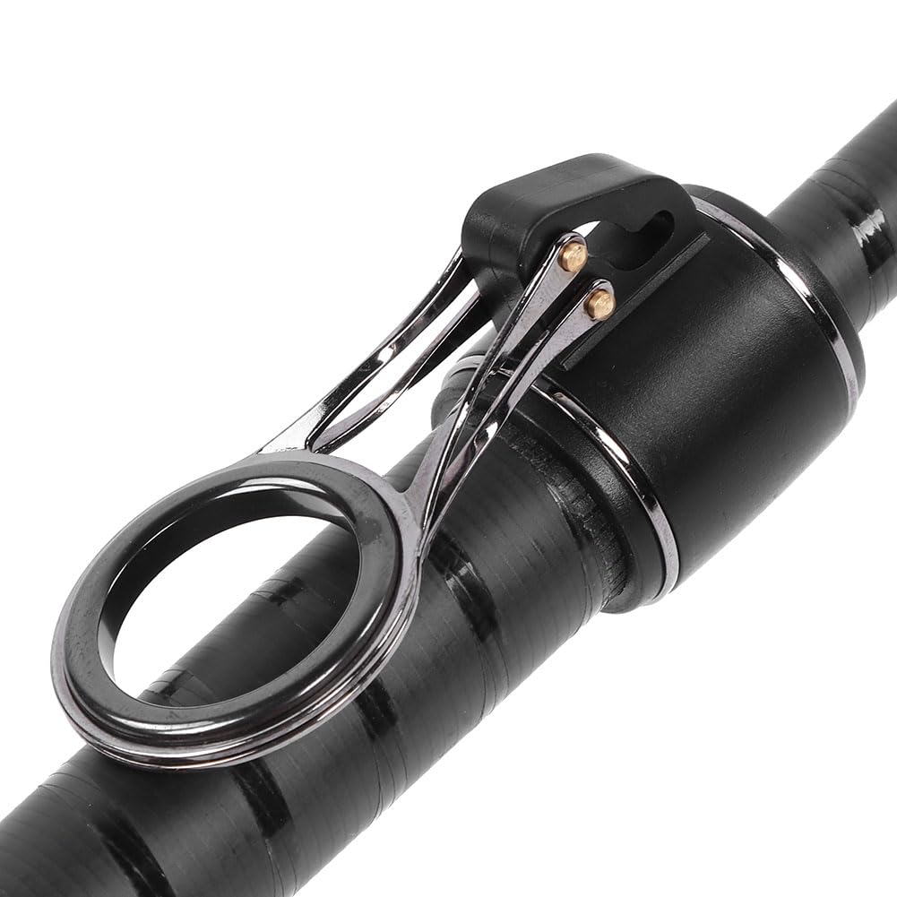 Canna da Pesca Telescopica in Fibra di Carbonio da 4,2 M Leggera e Resistente per la Pesca D'Acqua Dolce in Acqua Salata