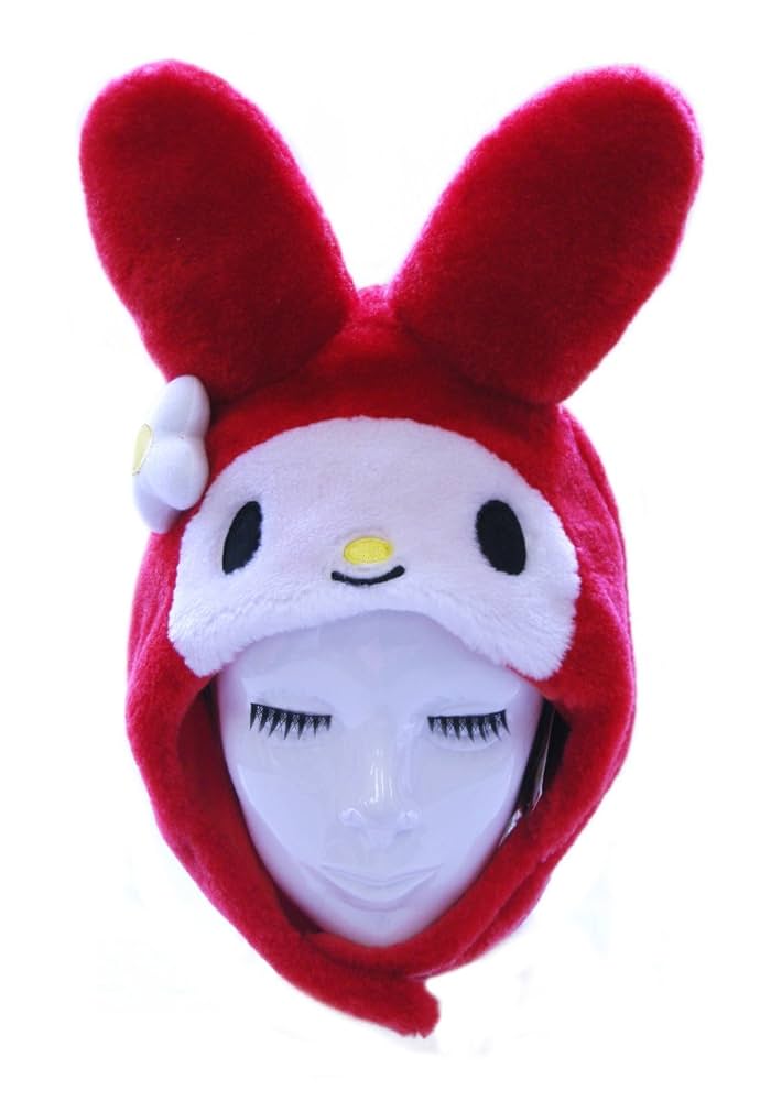 My Melody Kigurumi Cap (Red) : Amazon.sg: Fashion