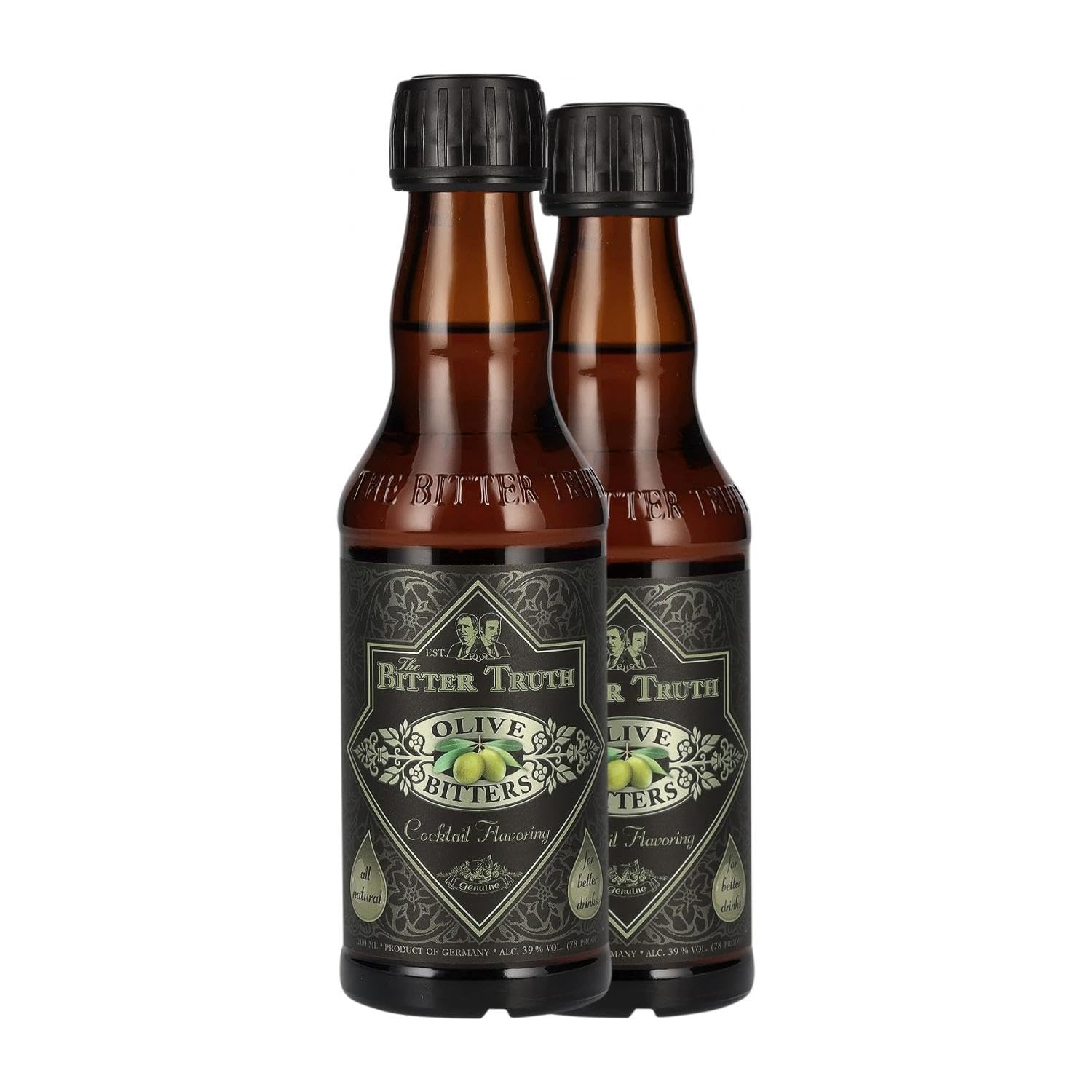 Refrescos y Mixers Bitter Truth Olive Aromatic Botellín 20 cl (Caja de 2 Botellín de 20 cl)