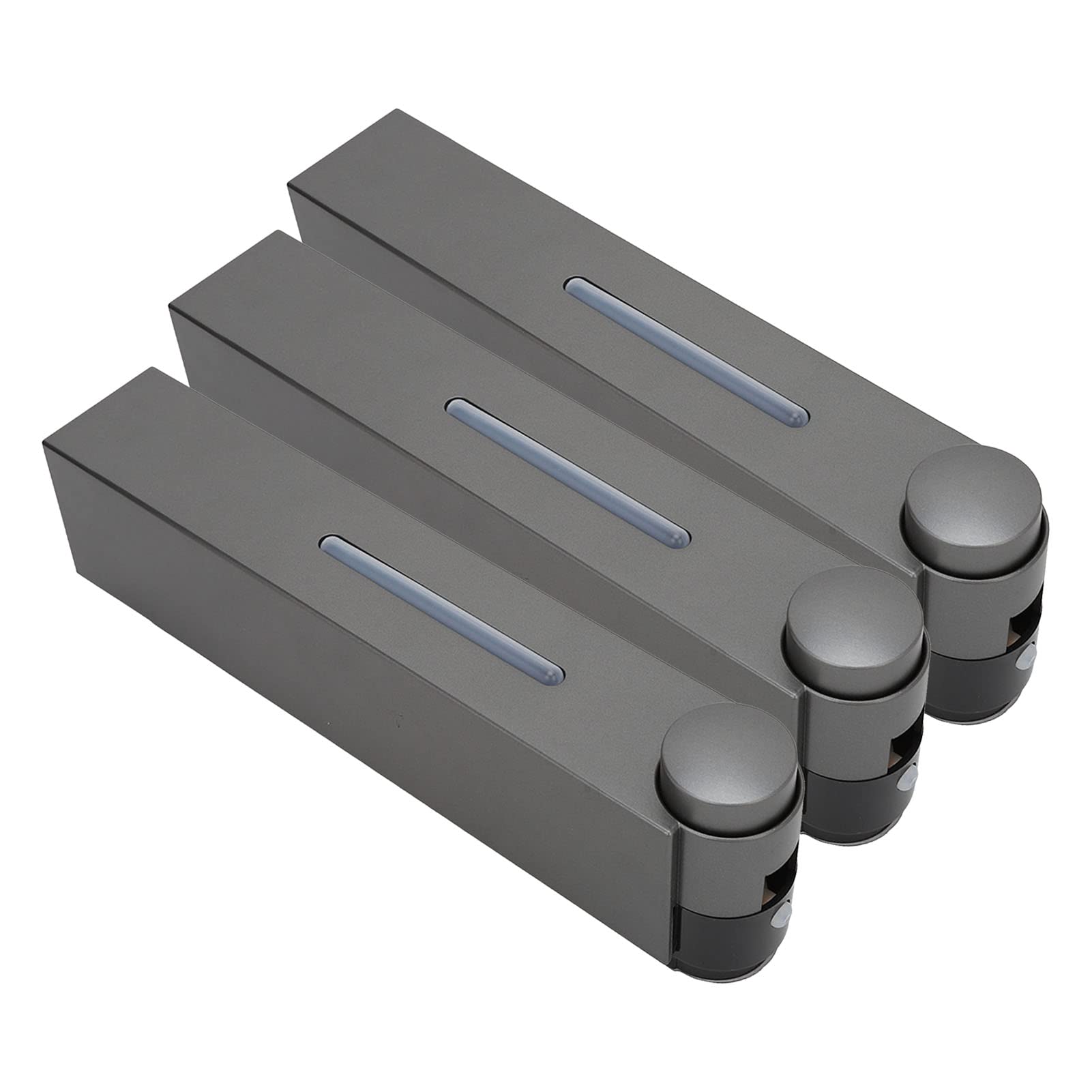 Dispensador de Jabón de Manos Montado en la Pared Dispensador de Jabón sin Taladro (3 Tazas)
