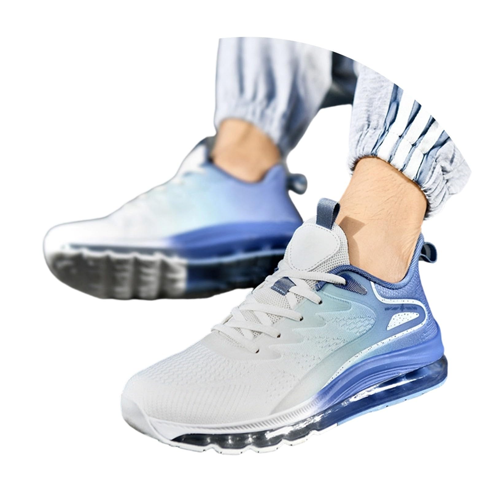 Scarpe da corsa e per il tempo libero da uomo traforate con suola morbida | Comode scarpe senza lacci con design classico adatto per feste di lavoro ed eventi di danza