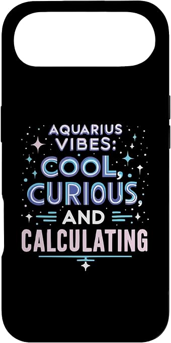 Aquarius Zodiac Sign Star Astrology Birthday Horoscope Case for iPhone Air