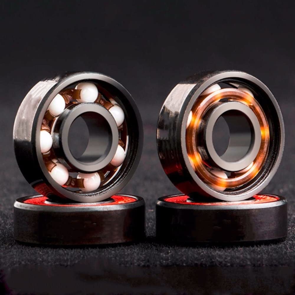 Roulements 8 pièces 608 céramique hybride ABEC-9 planche à roulettes roller