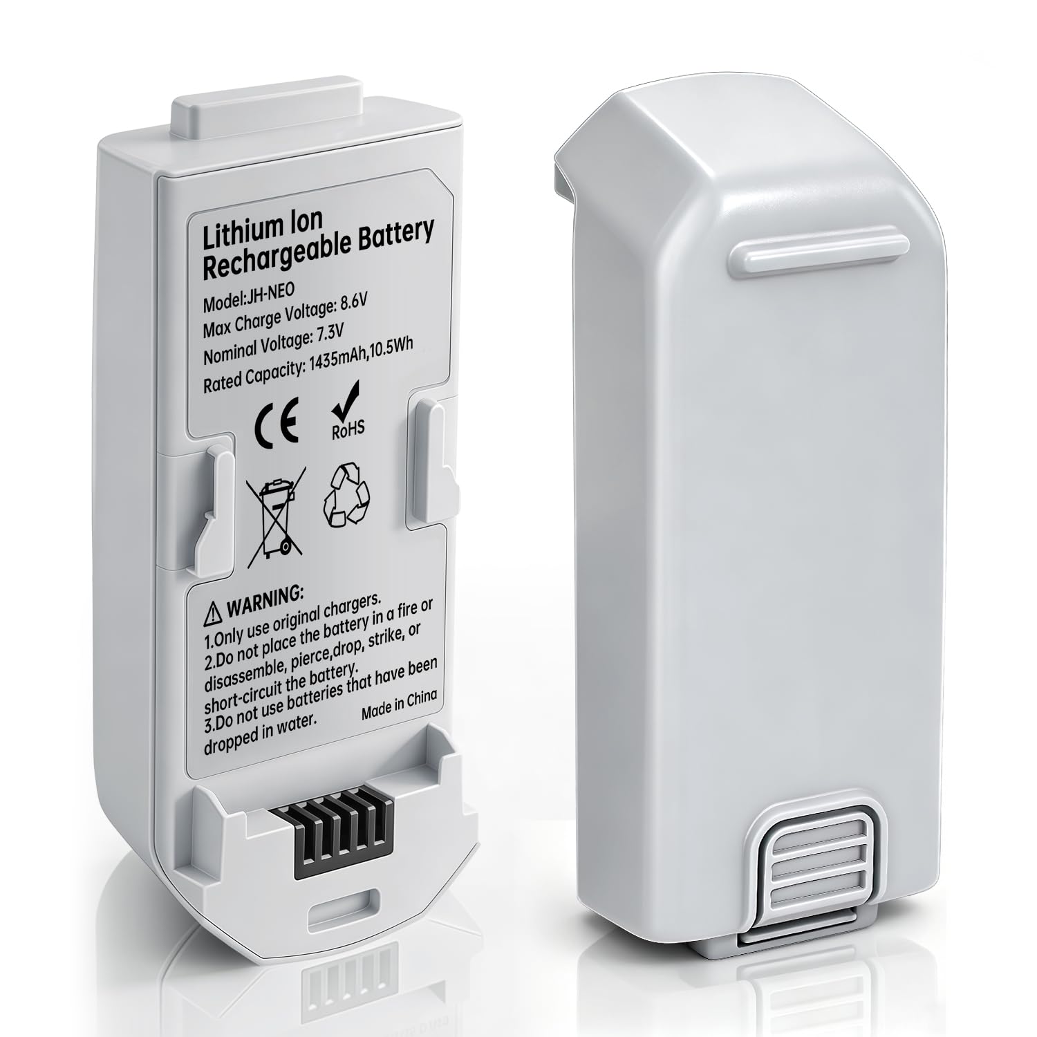 2 Stück Intelligenter NEO Flugakku 1435 mAh Ermöglicht Bis Zu 14–18 Minuten Flugzeit Vollständig Kompatibel mit DJI NEO Akku Drohne
