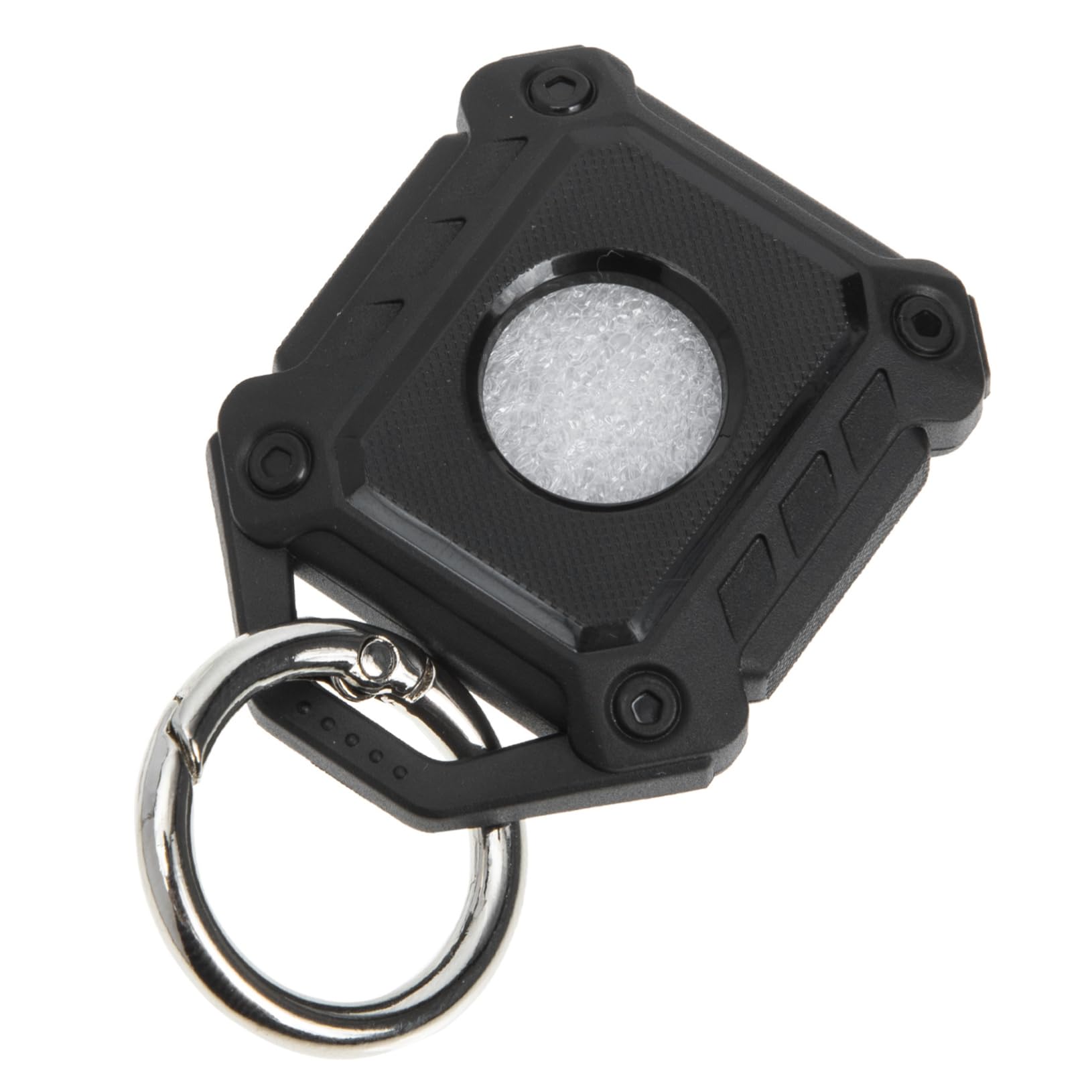 HOMSFOU Scratch Resistant TPU Protective Cover for -Scratch Keychain Holder for Keys Luggage and Pets Compatible