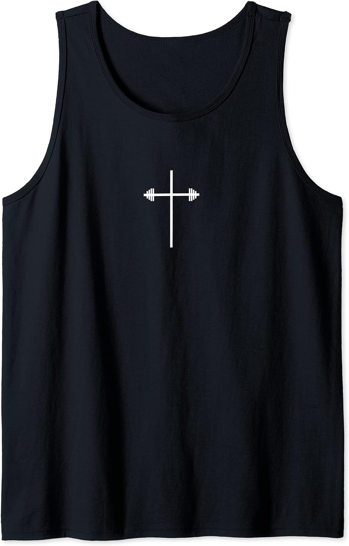 Nuleaf Christian ApparelChristian Gym Strength Training Powerlifting Faith Graphic Tank Top