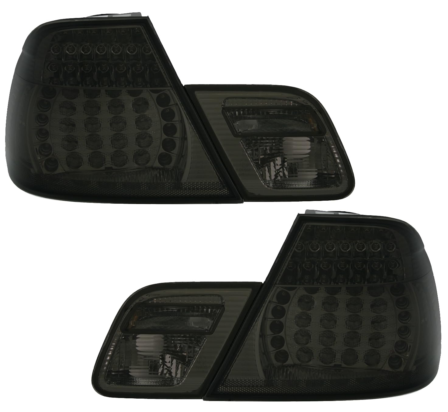 LED Rückleuchten Set in Smoke (Schwarz)