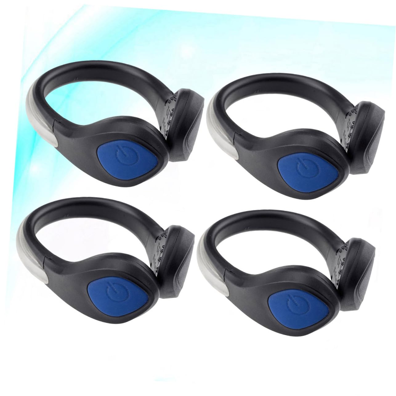 Kisangel Luces Led 8 Piezas Clip De Zapato Led Lámpara De Clip Equipo para Correr De Noche Luz De Clip De Seguridad para Zapatos Pinzas para Zapatos Exterior Luz Corriente Led Lights