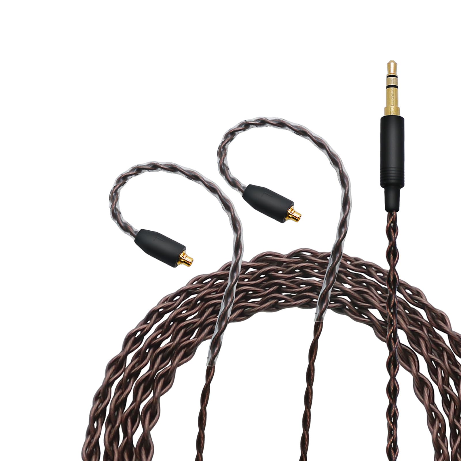 Gugxiom Replacement Audio Cable for IE100 IE400 IE500 Pro Headphones, Braided 3.5mm HiFi Stereo Cord, 3.9ft