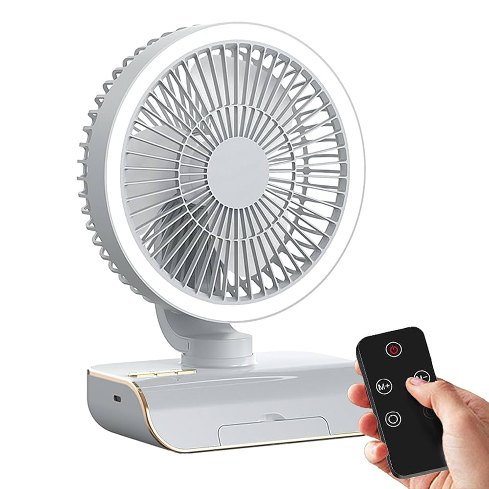 コンパクト扇風機 高さ調整OK 静音 強力送風 DCモーター 充電式 楽天市場】EXELUX コードレス扇風機サーキュレーター 25cm 7枚羽