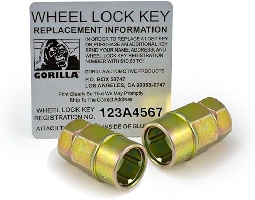 Miniatura 3 de Gorilla Automotive 61621-2K Gorilla Guard Bellota 12-1.25 Chr 2Key