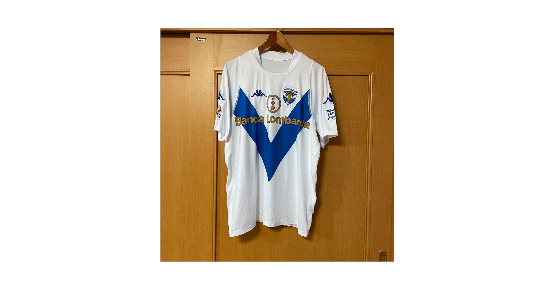 ブレシア GARMAN BAGGIO 10 ユニフォーム イタリア セリエA 2000-01 Brescia Garman Reissue Home Shirt Baggio #10
