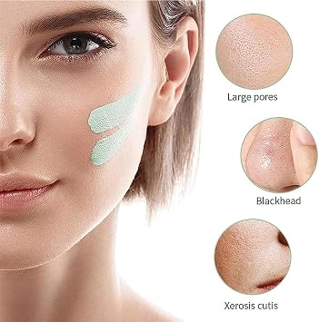Spearhead Clay Mask, Whitehead Anti-Pore & Acne Clay Mask, Adjust Oil & Oil Production, Face Blackhead Remover Mud Mask Hydrates and Moisturizes for All Skin Types 2 Pieces