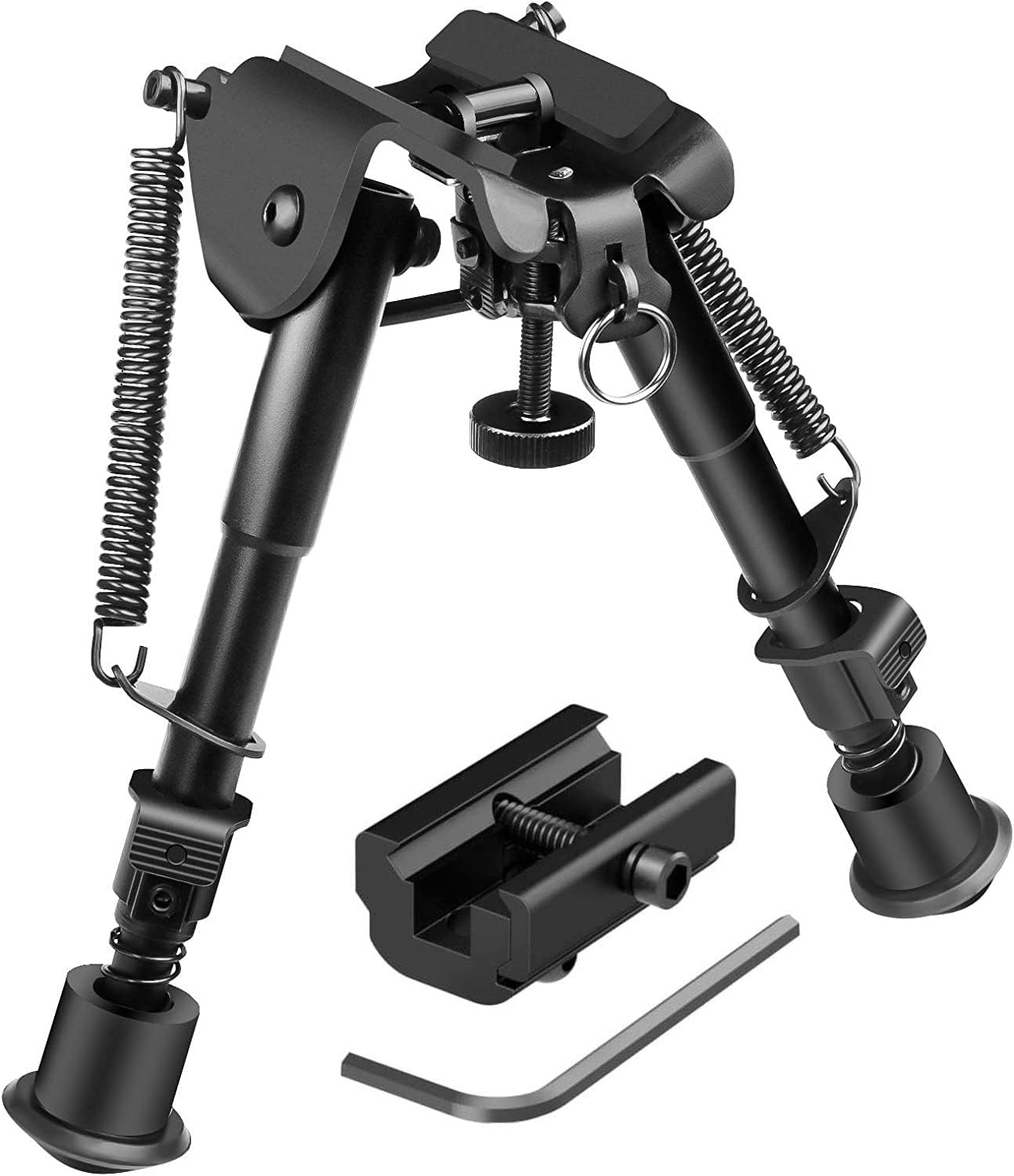 Rifle Bipod 6-9 Inch Adjustable Tactical Bipod Picatinny Bipod with ...