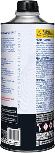 Miniatura 8 de VP Racing Fuels 6205 SEF Combustible de motor pequeño de 4 ciclos, no contiene aceite, cuarto de galón (paquete de 8)