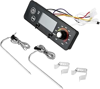 MOOTVGOO Digital Thermostat Controller Kit Replacement for Pit BOSS Wood Pellet Grill Tailgater/Classic/Austin XL Series, Come with Temperature Probes and Stainless Steel Grill Clips