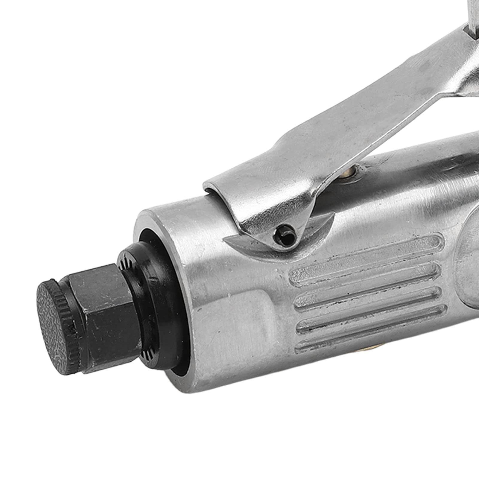 Smerigliatrice Pneumatica da 90 Gradi 20000 Giri/min 0,3 Pneumatica | Lega di Zinco, Acciaio Al Tungsteno, Pinze da 1/4" e 1/8", Set di Testine per Smerigliatura Ad Aria, Uso del Compressore,