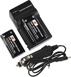DSTE アクセサリーキット CR-V3 LB-01 互換 カメラ バッテリー 2個 + 充電器キット対応機種 Olympus C3000 C3040 C-2100UZ C-5050 C-4040 D390 D510