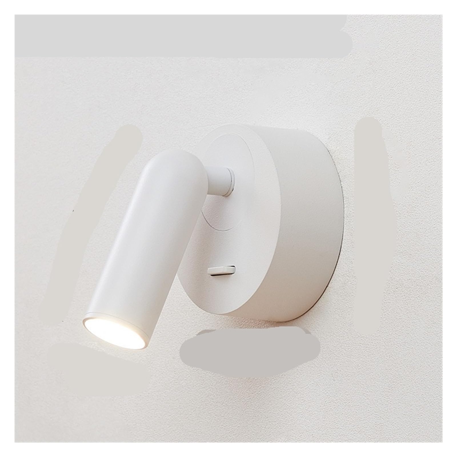 Lámpara de pared LED de 3W con rotación de 350° e interruptor para dormitorio 8