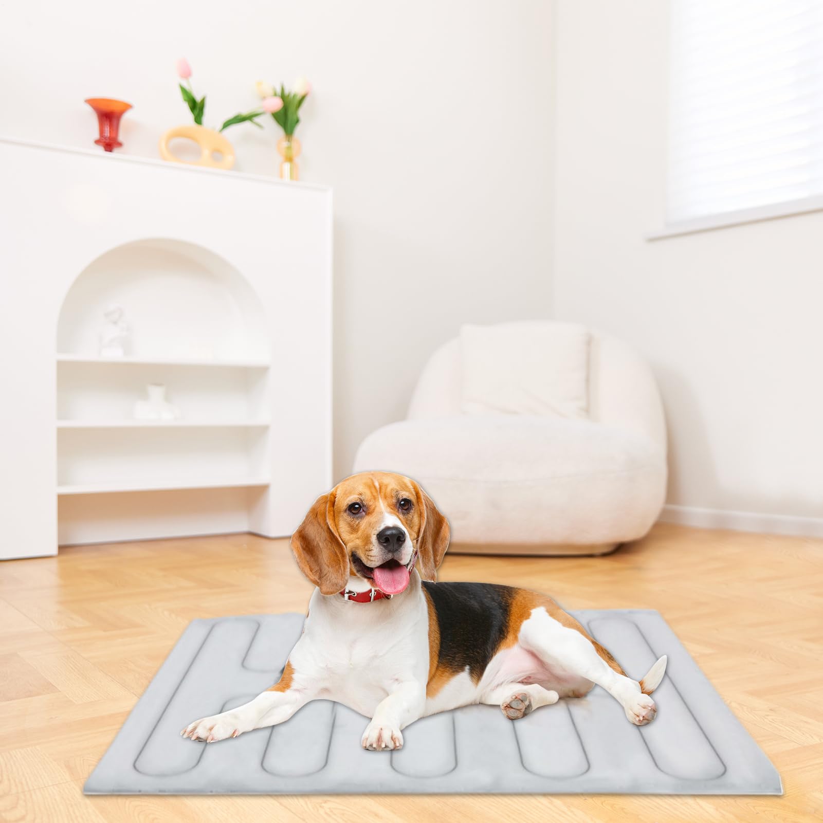 Tapis Rafraîchissant pour Chien Matelas Refroidissant pour Chien