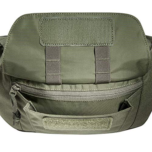 Tasmanian Tiger TT Modular Hip Bag II Taktische universelle Hüft-Tasche mit 5 Litern Volumen, DREI RV-Fächern und Molle-Klett Panel, Gürtel-Tasche für Einsatz, Sport, Trekking, Outdoor, Oliv