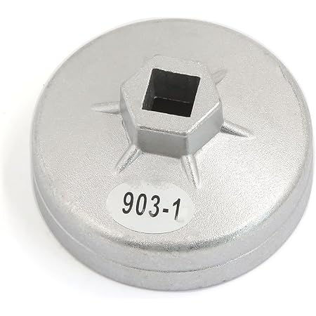 Amazon Uxcell キャップオイルフィルターレンチ 15 フルート 75mm ドライブ フォードマツダ対応 車用オイルフィルター 車 バイク