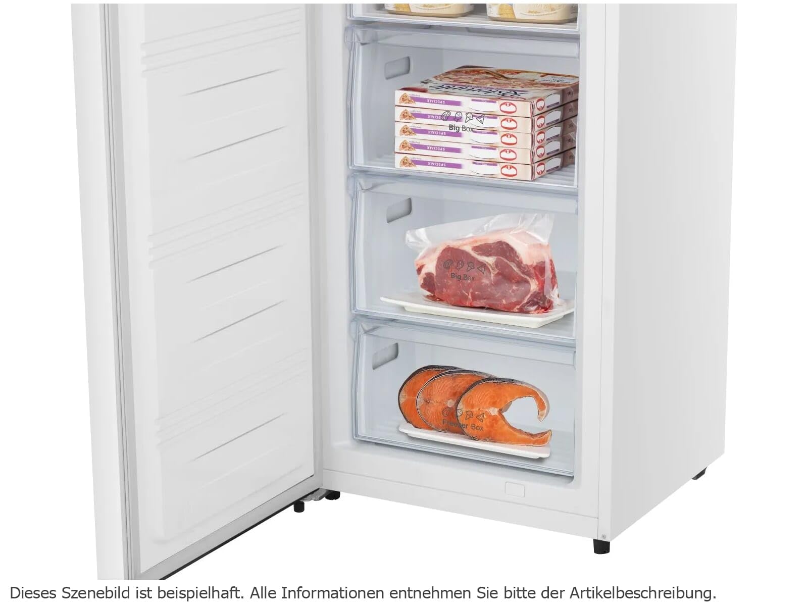 Hisense Congélateur Total NoFrost 240 l FV298N4AWC Multi AirFlow FastFreeze Classe C Blanc 172 x 59,5 cm