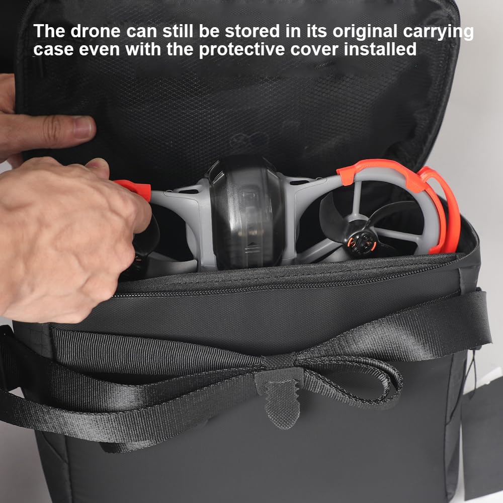 Avata 360 Protezione per eliche, protezione anti-collisione, copertura protettiva leggera per accessori DJI Avata 360 (Nero)
