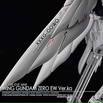 Amazon | ［MG 1：100］ウイングゼロEW Ver.Ka用 水転写式デカール