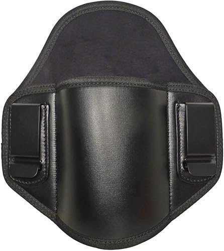 Miniatura 2 de Funda de piel táctica Scorpion Pancake ambidiestro IWB se adapta a Byrna SD LE XL G19 23 32 26 27 30 33, M&P Shield, XD, P320, Taurus PT111 Holsters