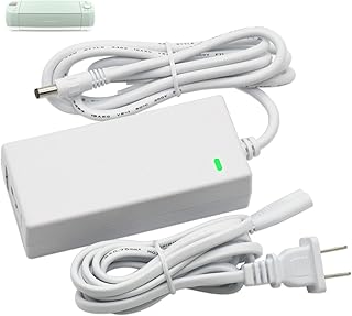 Power Cord for DC18V Charger Compatible with Cricut Cutting Machine Explore Air 2, Maker, Explore One,Explore, Explore Air, Expression, Expression 2, Create, Cake, Mini, Cake Mini, Original (10.8ft Cabel)