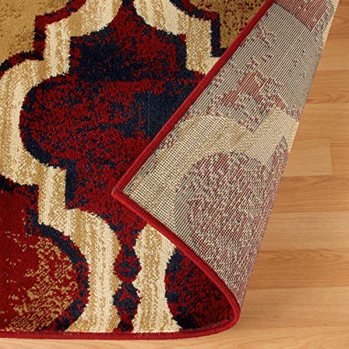 image for SUPERIOR Eret Indoor Area Rug, Super Soft, Durable, Elegant, Geometric