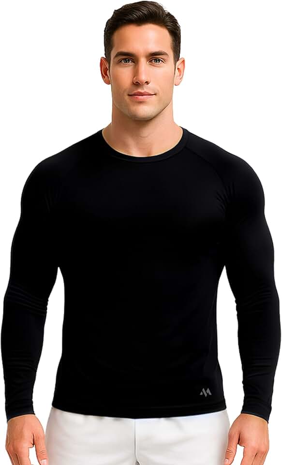 Camiseta Proteção Solar Uv Fator 50 Manga Longa Segunda Pele Permanente Masculino Modella