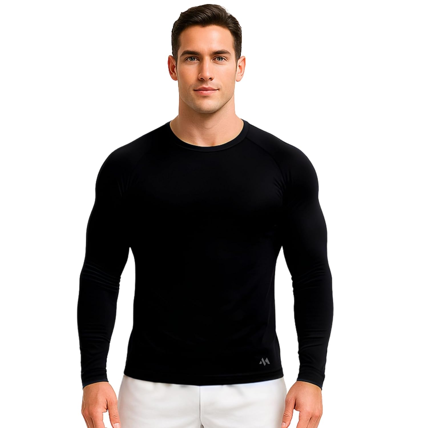 Camiseta Proteção Solar Uv Fator 50 Manga Longa Segunda Pele Permanente Masculino Modella