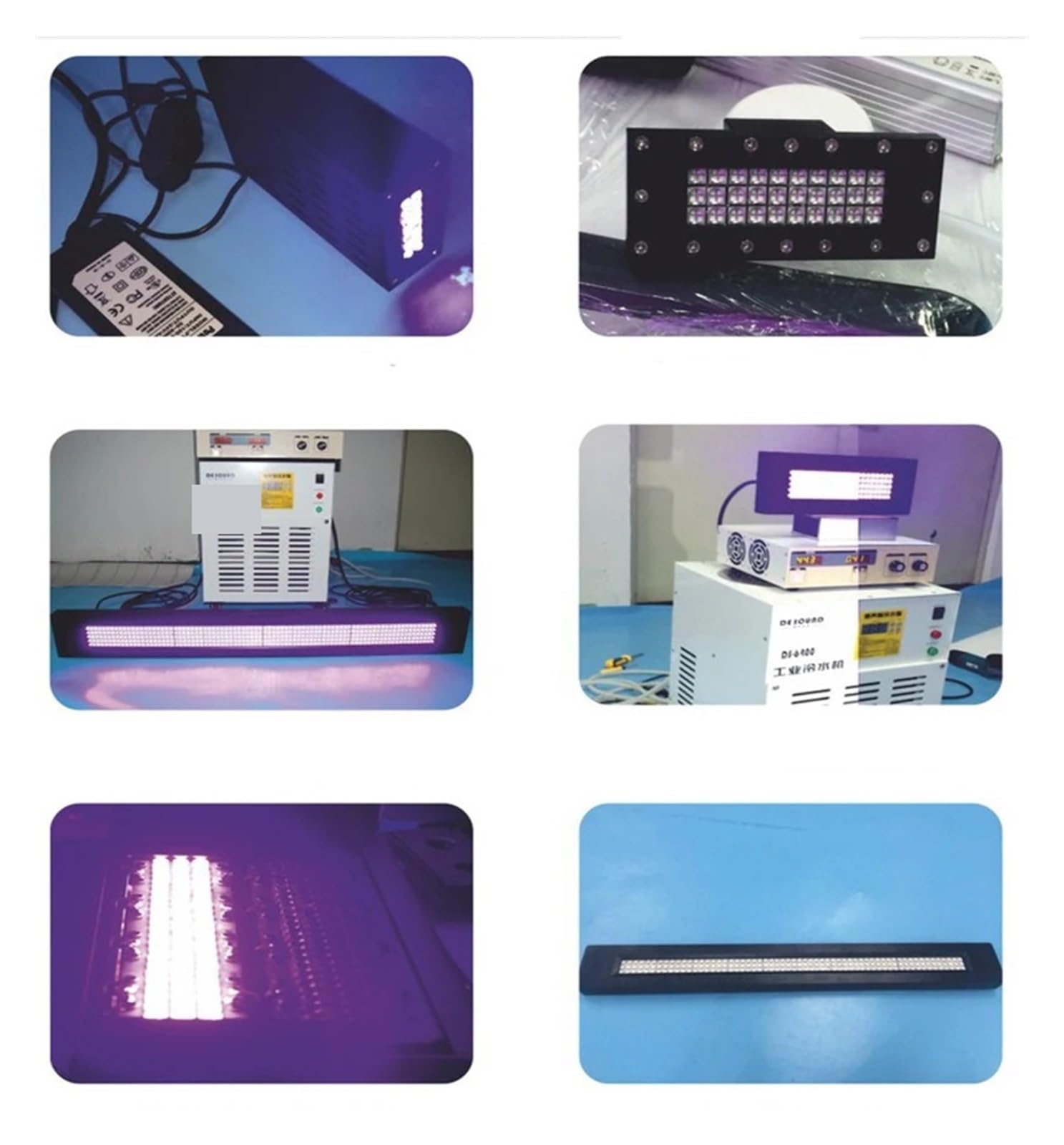 Lampada per polimerizzazione UV Modulo LED UV 100w 150w 395nm for luce UV, stampante flatbed, inchiostro UV che polimerizza con colla, macchina serigrafica, stampante 3D