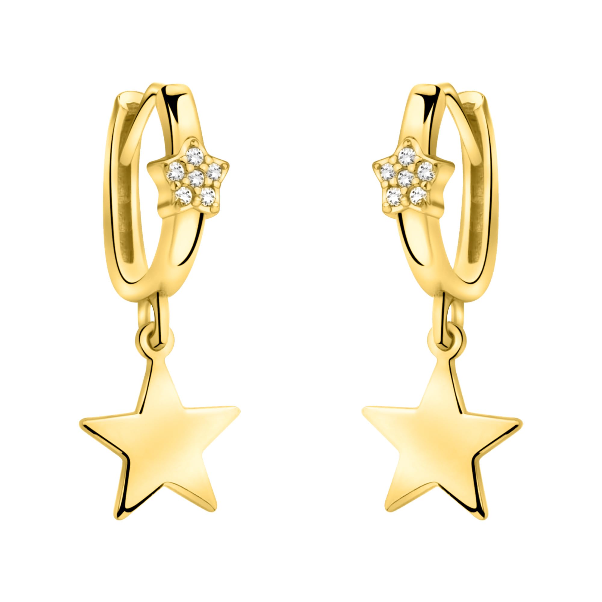 Aros Con Formas | Pendientes De Plata De Ley 925 - San Saru