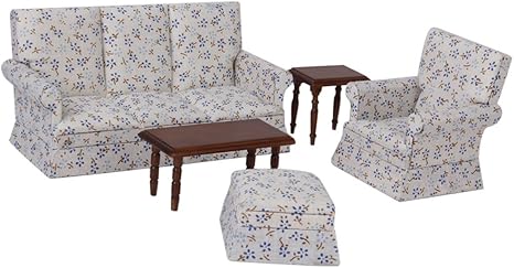 Amazon ノーブランド品 1 12 ドールハウス ミニチュア 家具 ソファエンドテーブルセット プラモデル 通販