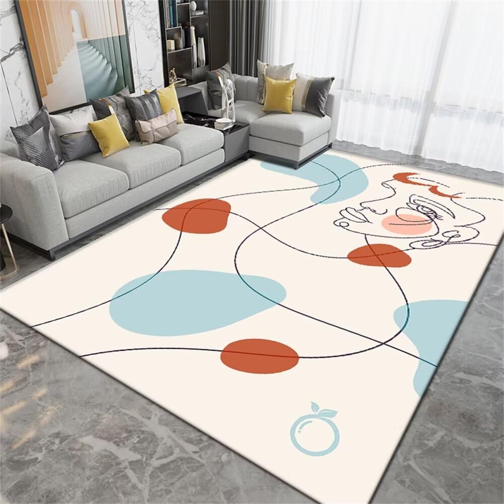 Tapis cuisine lavable durable de grande surface deco salon moderne 50X70