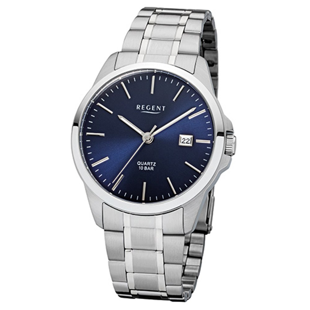 Regal herenhorloge met stalen band | Lucardi-BE