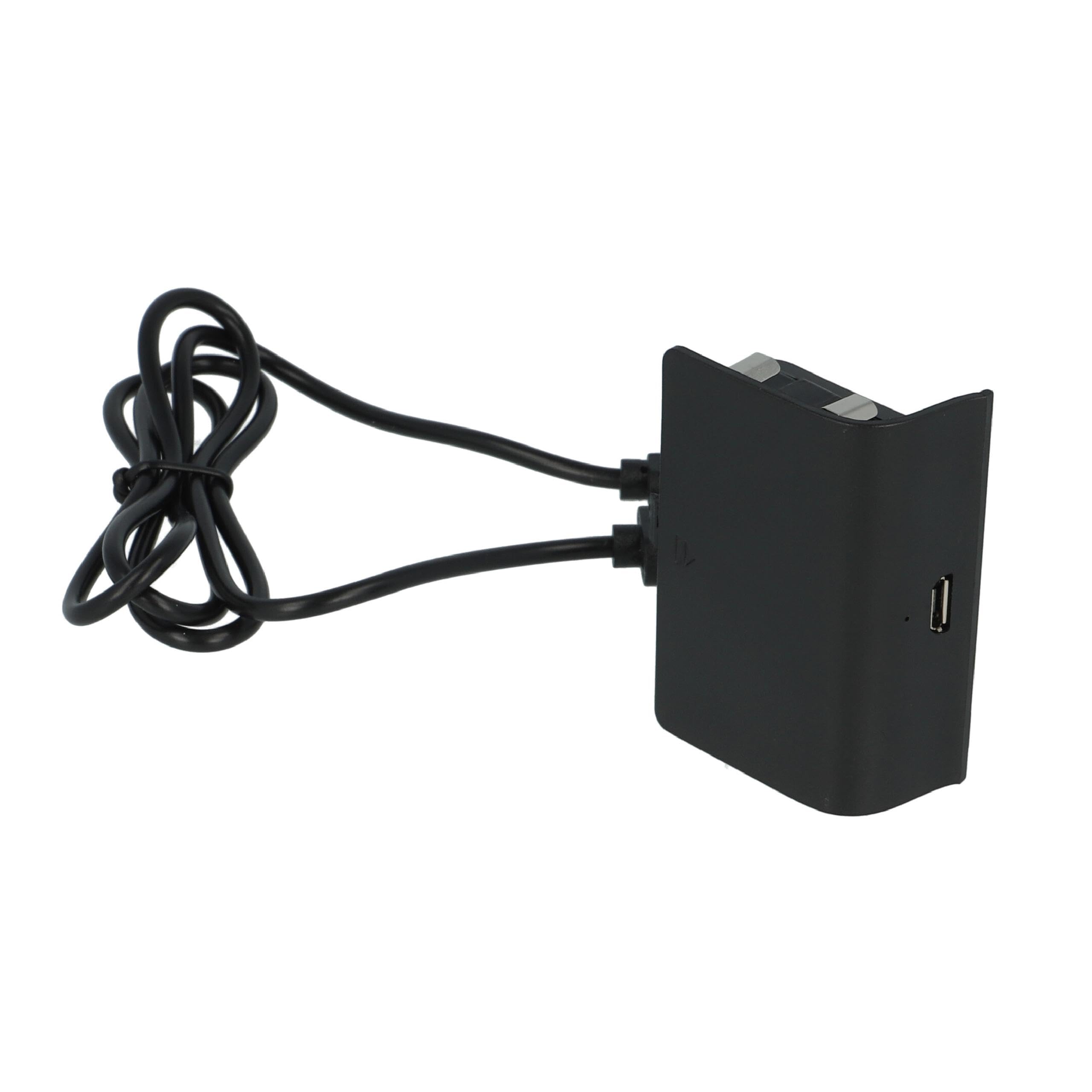 vhbw Akku kompatibel mit Microsoft Xbox One Wireless Controller - Inkl. Abdeckung + USB-Ladekabel