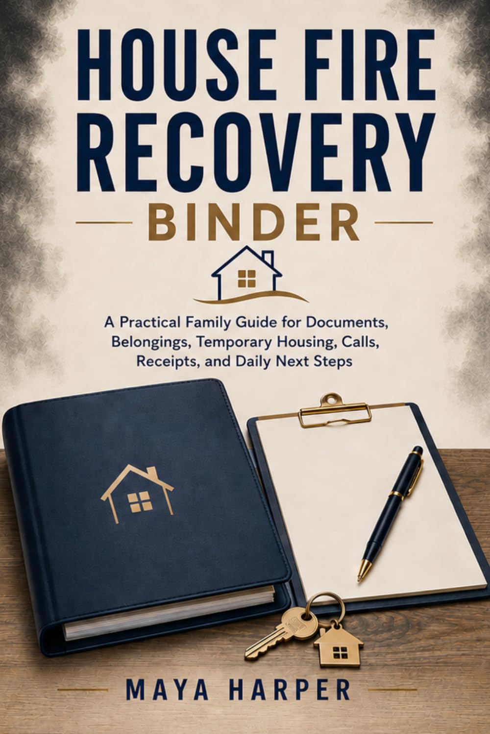 House Fire Recovery Binder: A Practical Family Guide for Documents, Belongings, Temporary Housing, Calls, Receipts, and Daily Next Steps