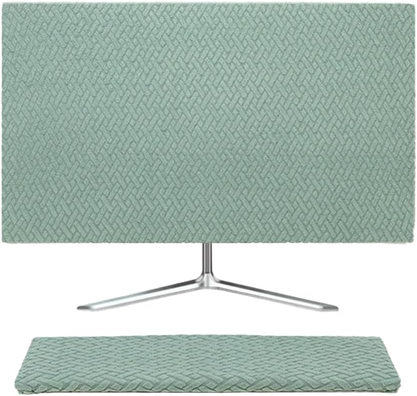 2Pcs Computer Dust Cover Set - Monitor + Keyboard Dust Proof Case
