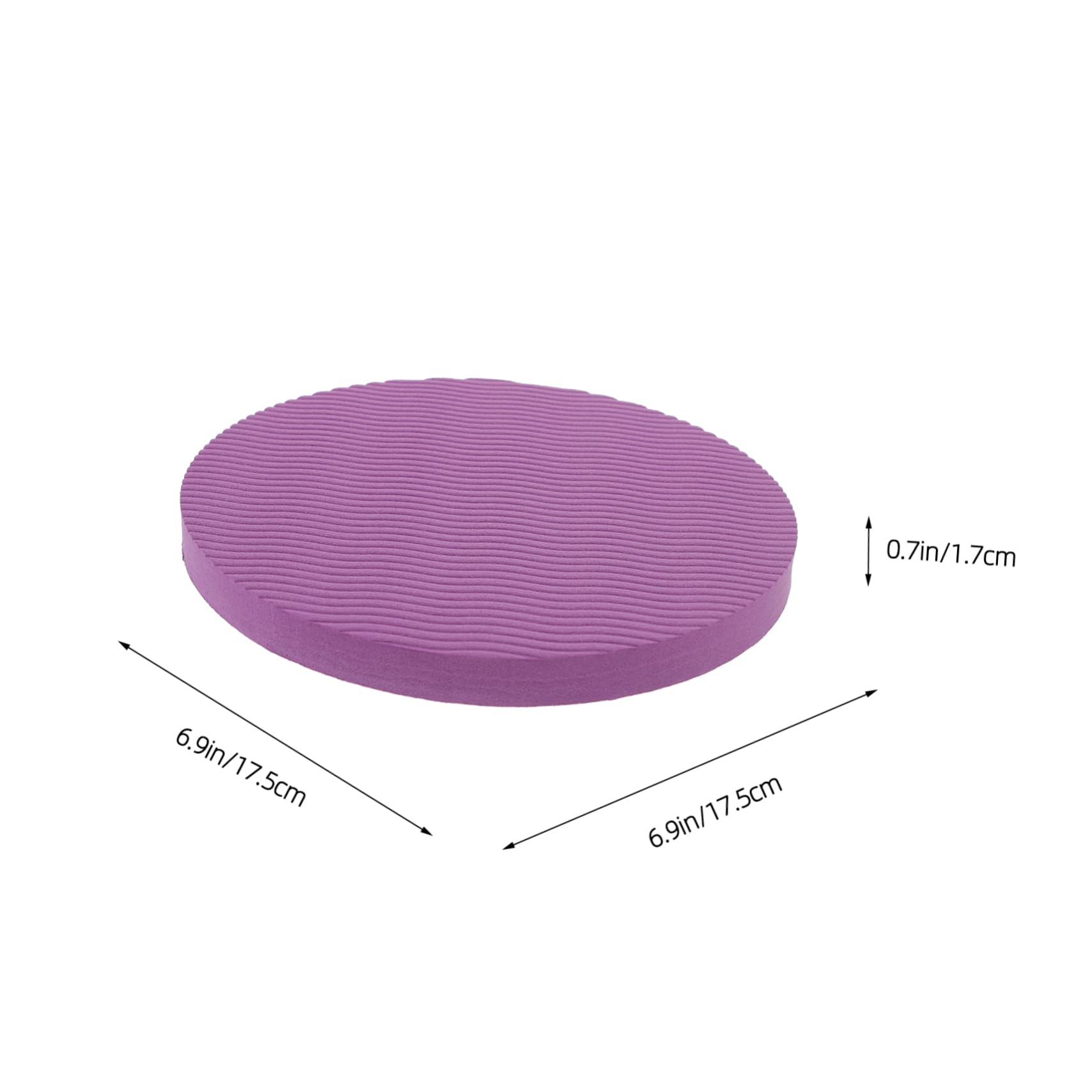 BRIGHTFUFU Yoga Protective Mat Kneeling Pads Non-slip Round Cushion for Elbows Knees