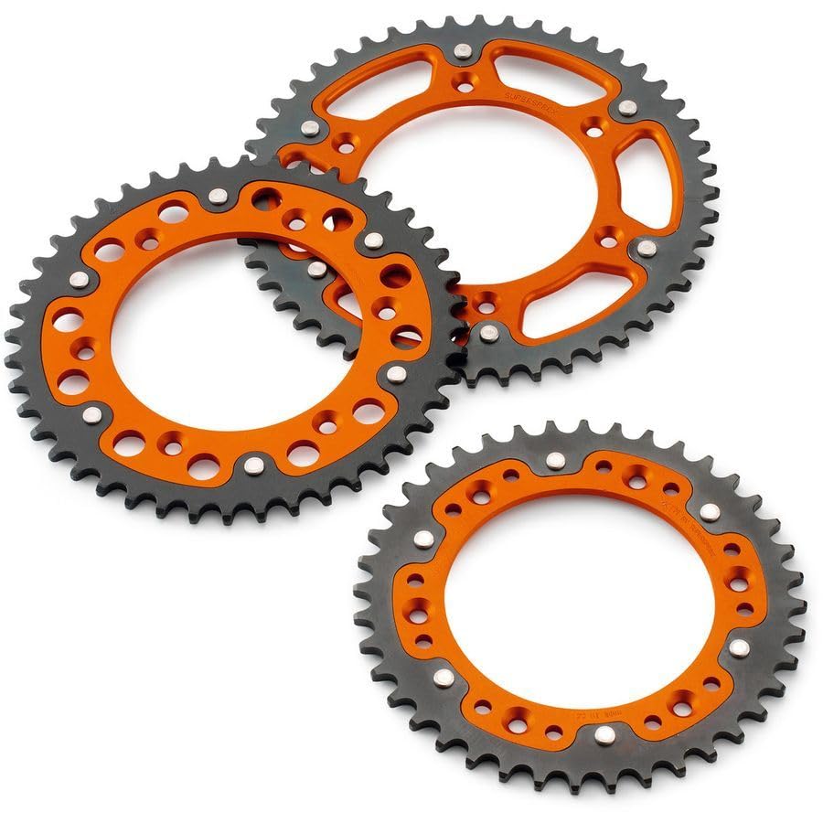 Amazon.com: KTM PowerParts Supersprox 2K Rear Sprocket - Orange
