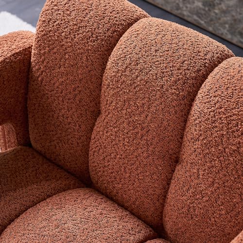 Sillón Plegable Boucle Naranja miniatura 3